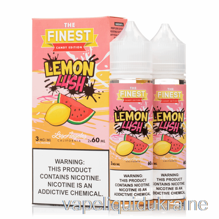 Vape Ukraine Lemon Lush - The Finest Candy Edition - 120mL 3mg